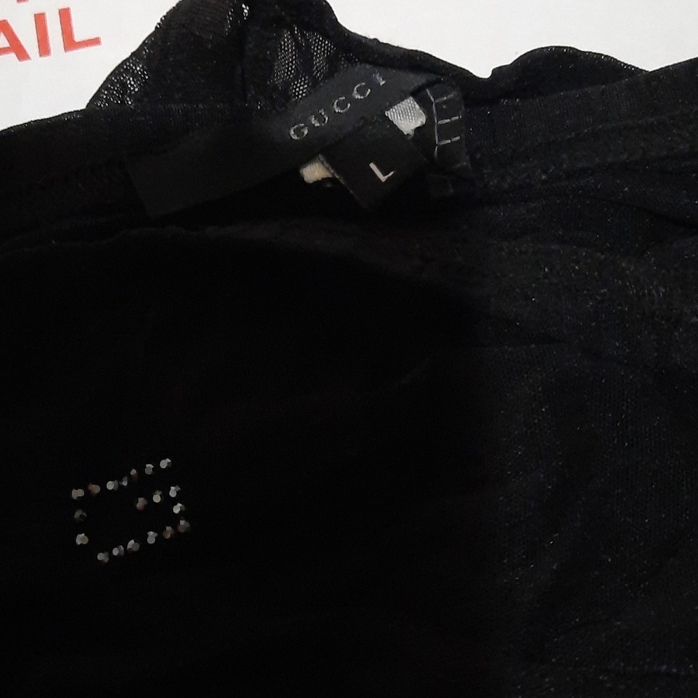 Gucci new Embellished briefs L one stone missing